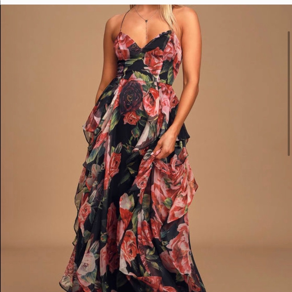 Lulus floral dress